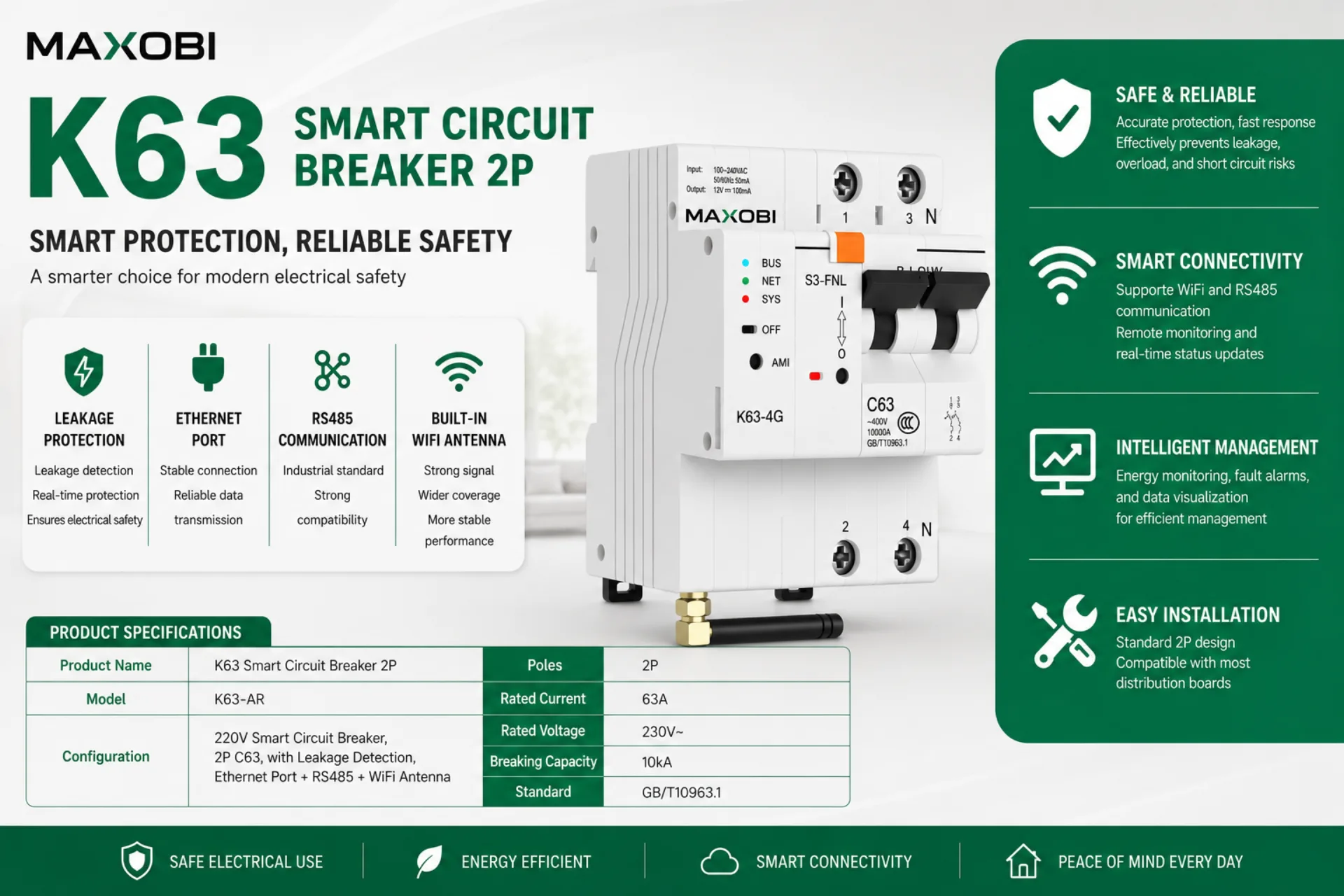 MAXOBI Energy Management 6